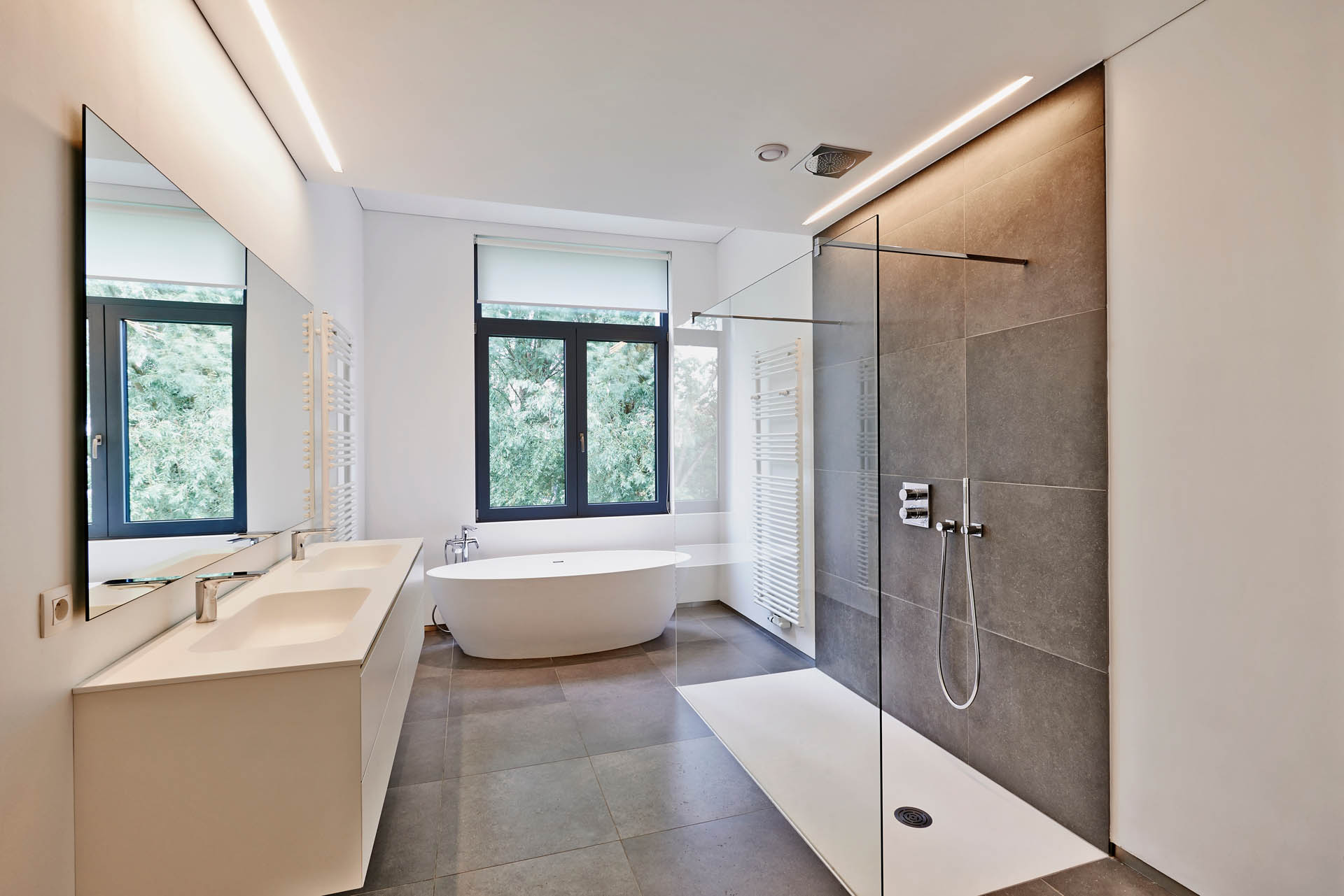Luxury modern bathroom